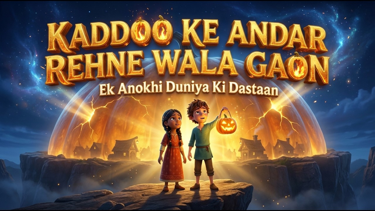 KADDOO KE ANDAR REHNE WALA GAON 🎃 | Magical 3D Cartoon Story | Golpur Ki Dastaan (Moral Story)