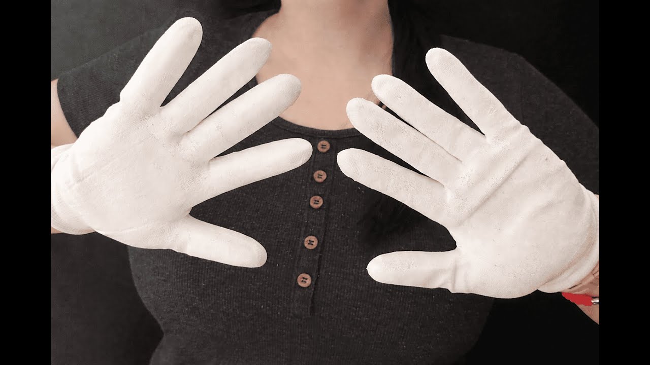 94 🤍 Crispy Plastic Wrap + Textured Gloves Sounds | No Talking ASMR