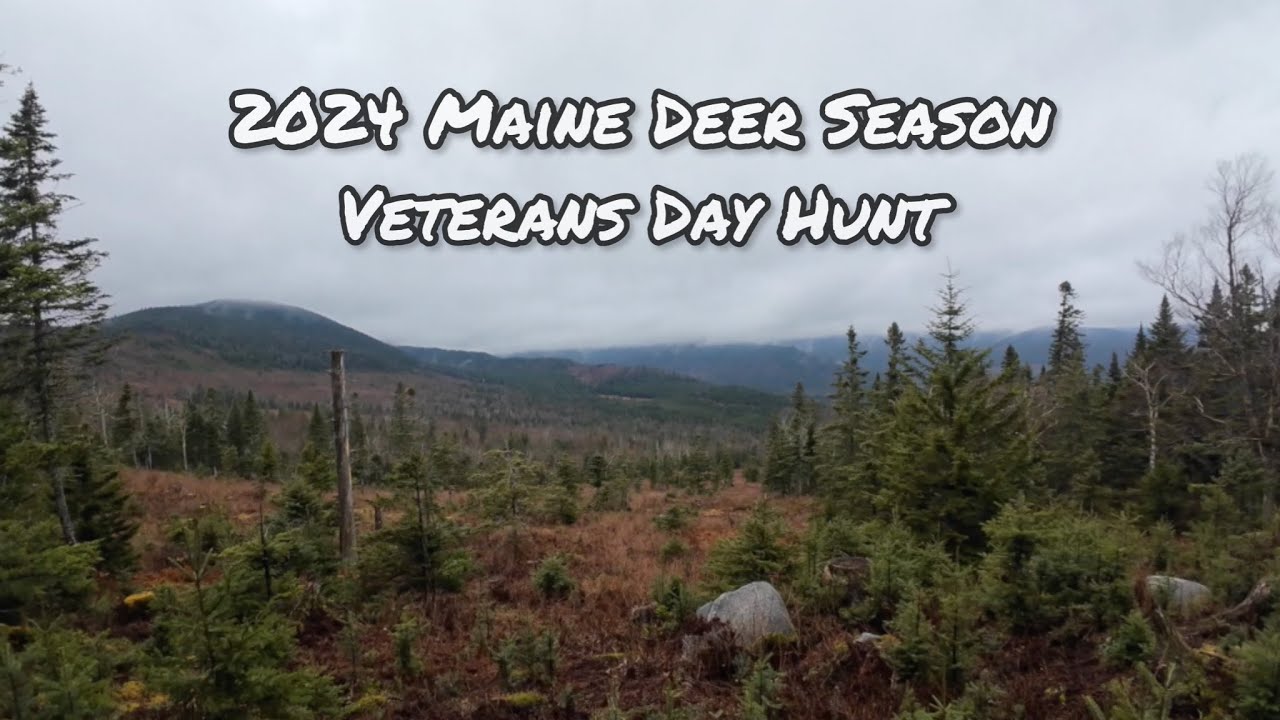 2024 Maine Deer Season - Veterans Day Hunt