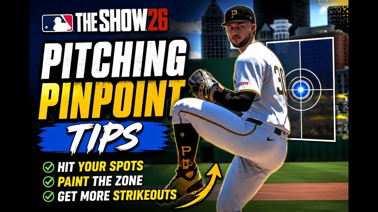 Учебное пособие по точной подаче в MLB The Show 26 (Как использовать точную подачу) | Советы по M...