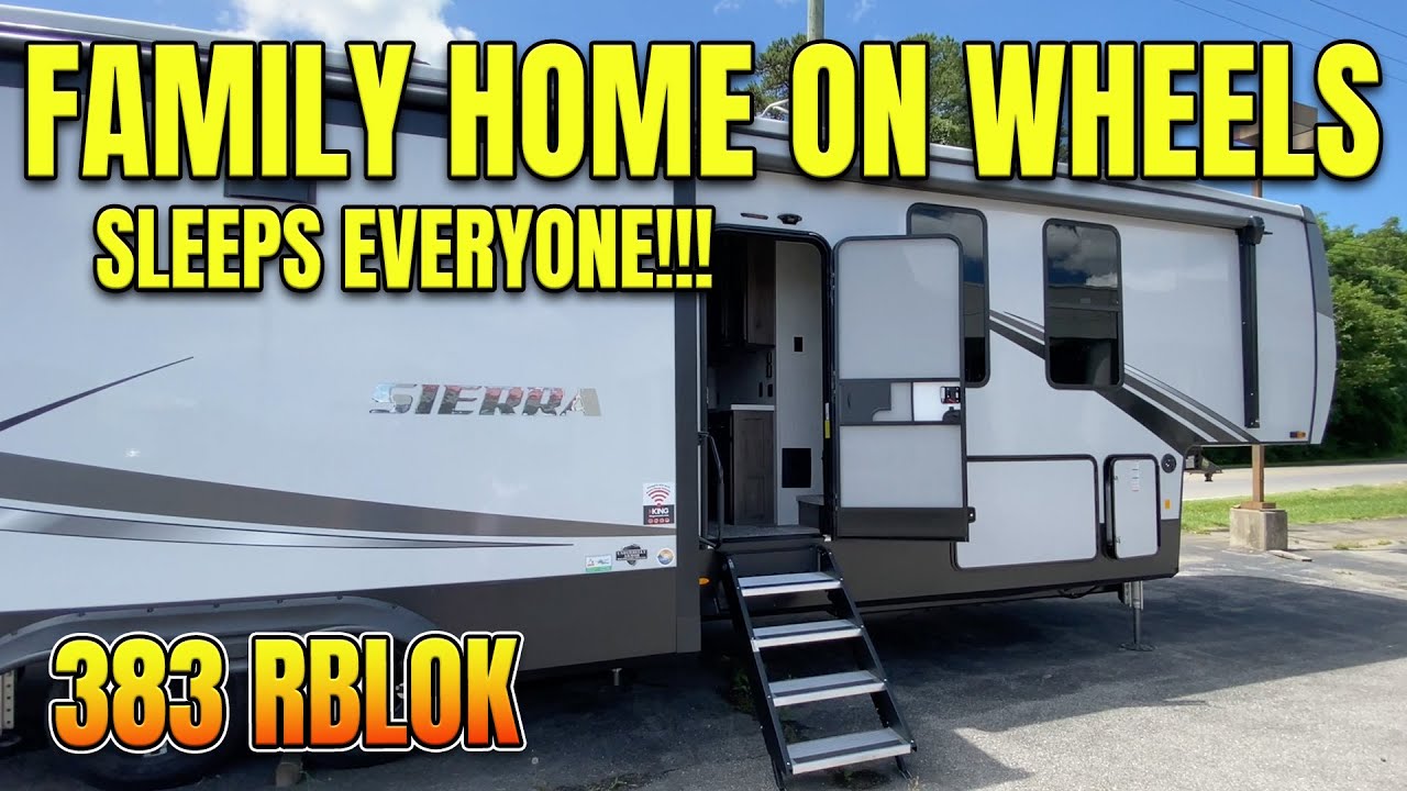 Sierra 383 RBLOK  Room for the ENTIRE family 2 Bed/2 Bath.  HUGE!!!
