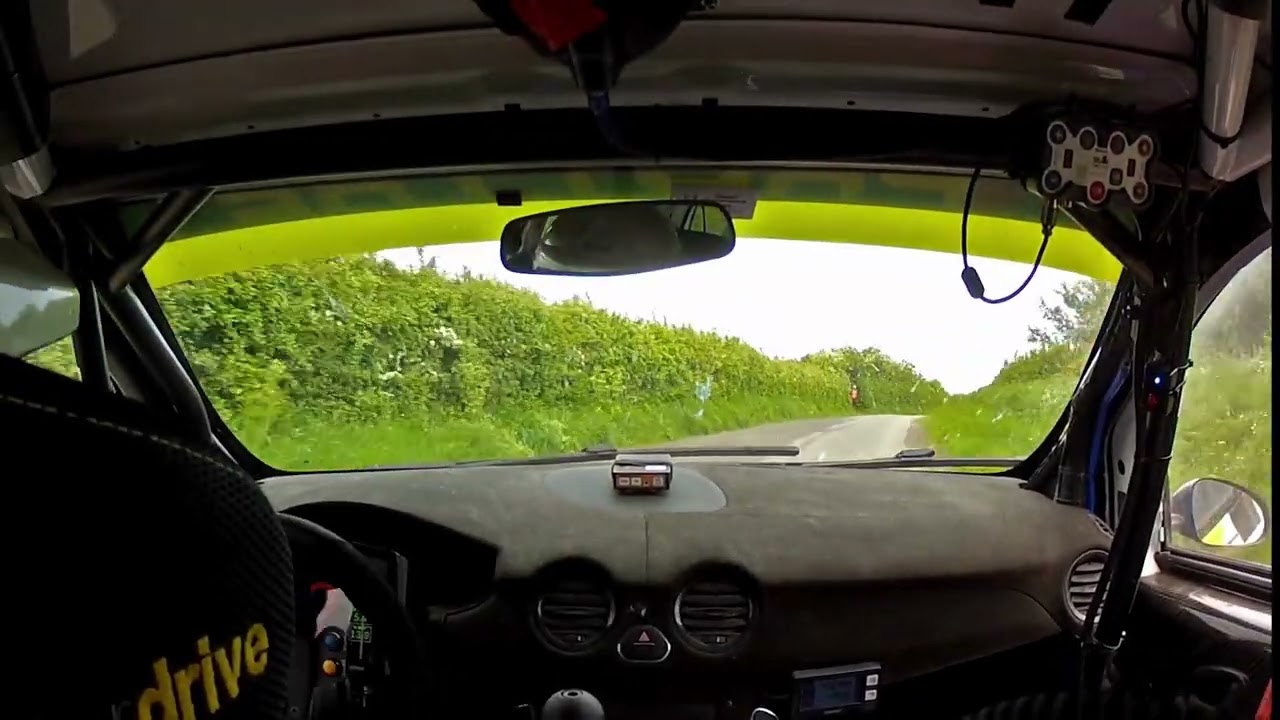 Manx National Rally 2023, Stage 12, 14th Fastest, Archie Swinscoe & Jane Nicol, Opel Adam R2