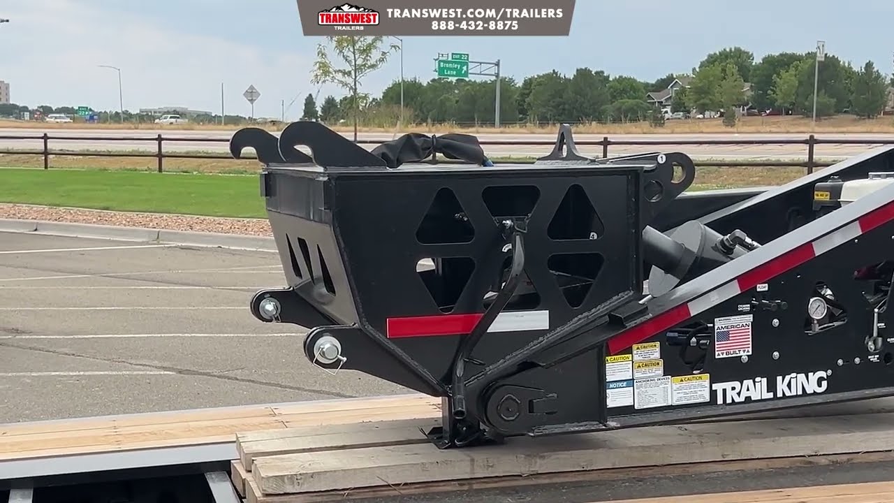 Transwest Trailers 2025 Trail King TK120HDG (Flip Neck + Booster)