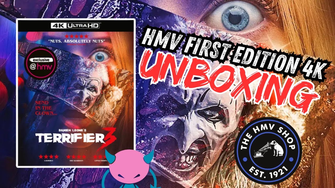TERRIFIER 3 (2024) HMV Exclusive 4K Edition