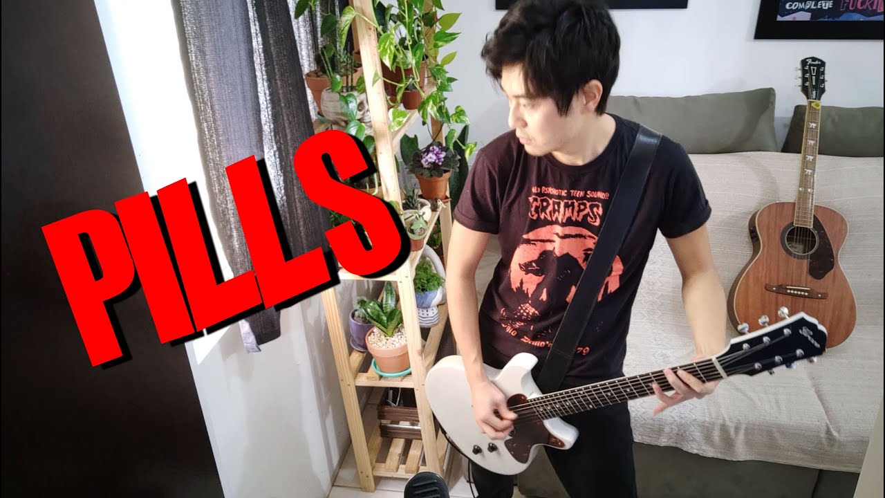 New York Dolls - Pills (Bo Diddley - guitar cover)