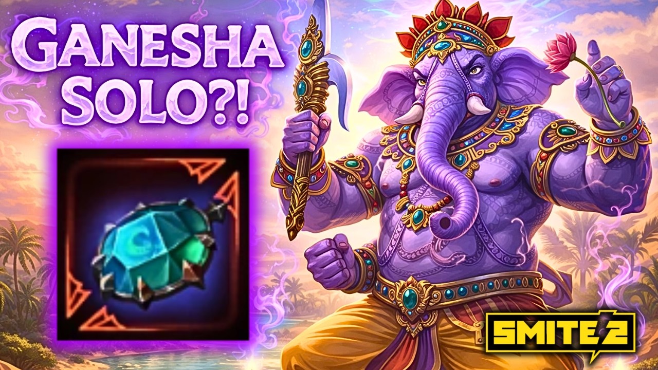 Ninguém esperava Ganesha SOLO - Smite 2