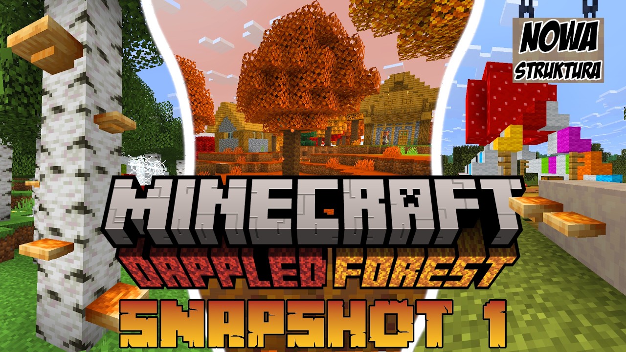 Minecraft: WHAT&rsquo;S NEW? NEW BIOME and STRUCTURE! TONS OF NEW BLOCKS! [26.3: Snapshot 1]