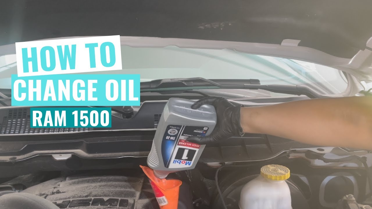How to change oil on 2019 Ram 1500 Classic