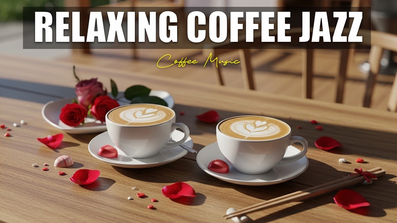 Relaxing Jazz Music ☕ Upbeat Bossa Nova Cafe & Lightly Jazz Background Music for Joyful Moods