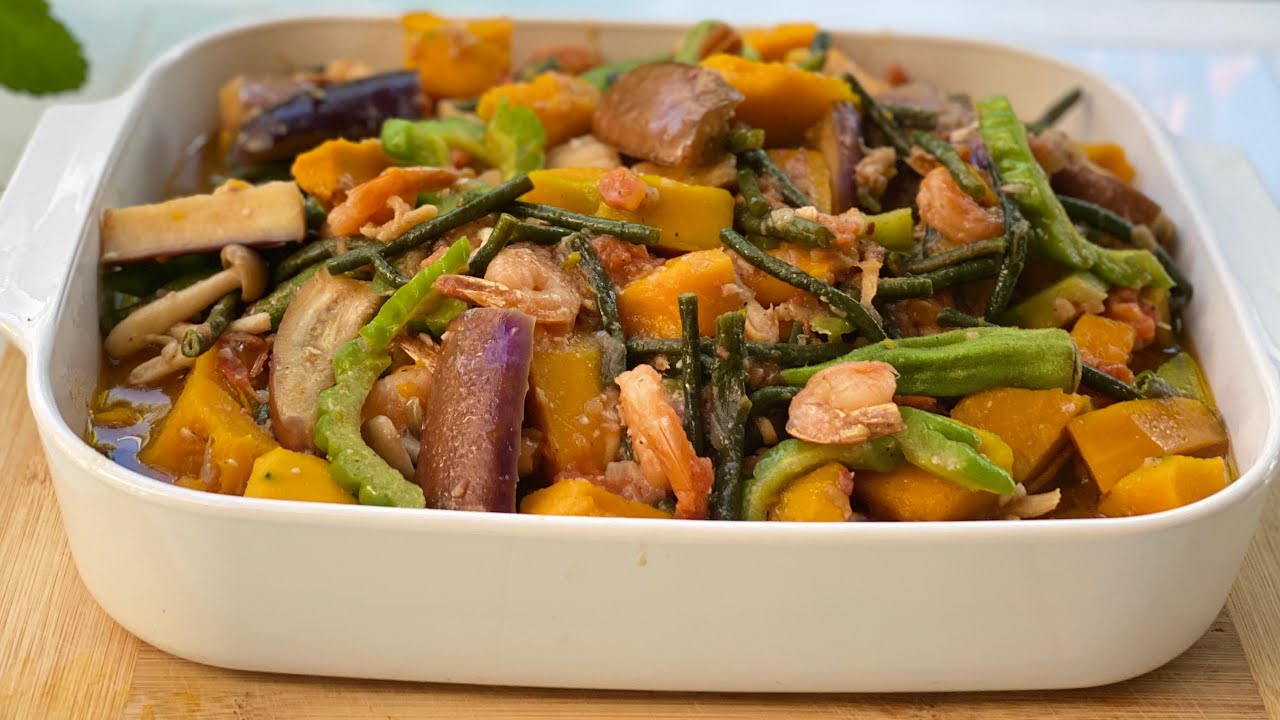 Pinakbet with Shrimp (Ilocano Style)