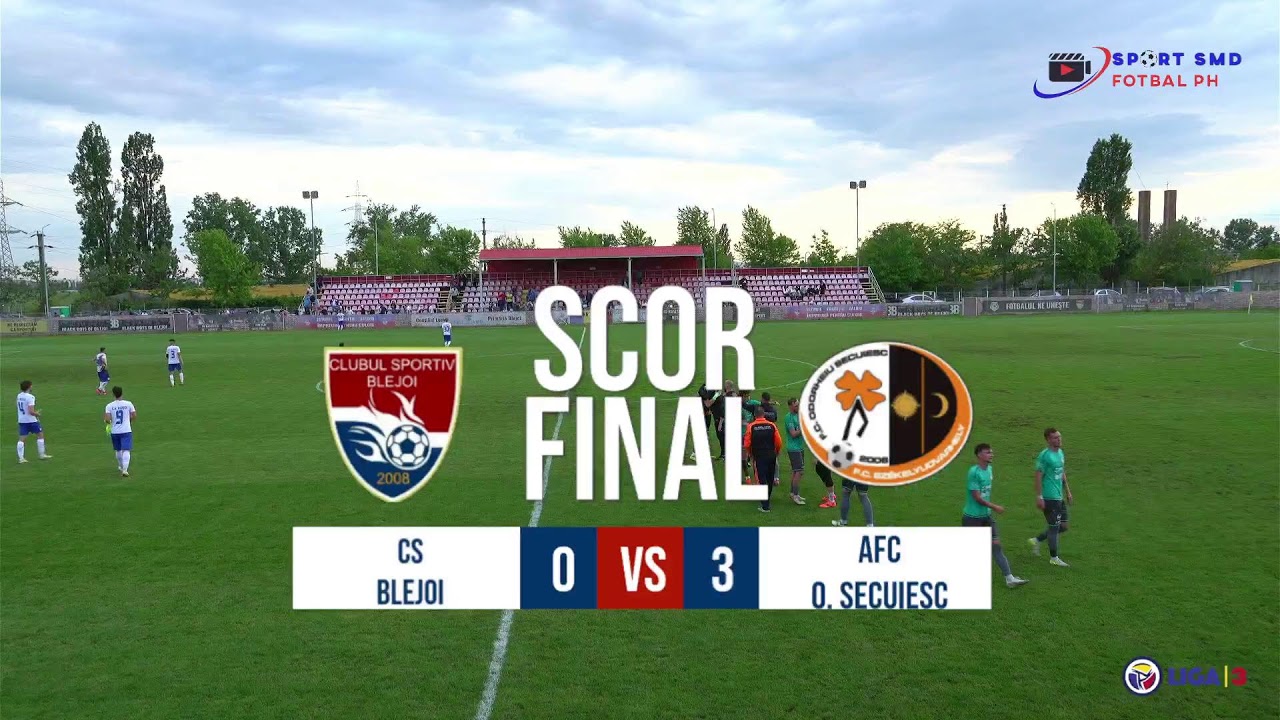 BLEJOI TV 🎥 SEMIFINALA BARAJ LIGA 2-a |  CS BLEJOI - AFC ODORHEIUL SECUIESC