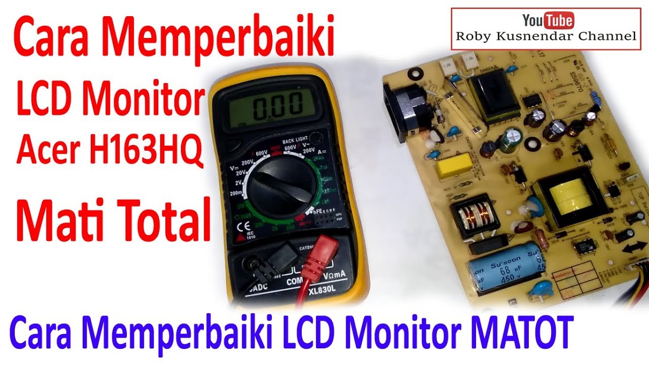 LCD Monitor Acer H163HQ, Mati Total
