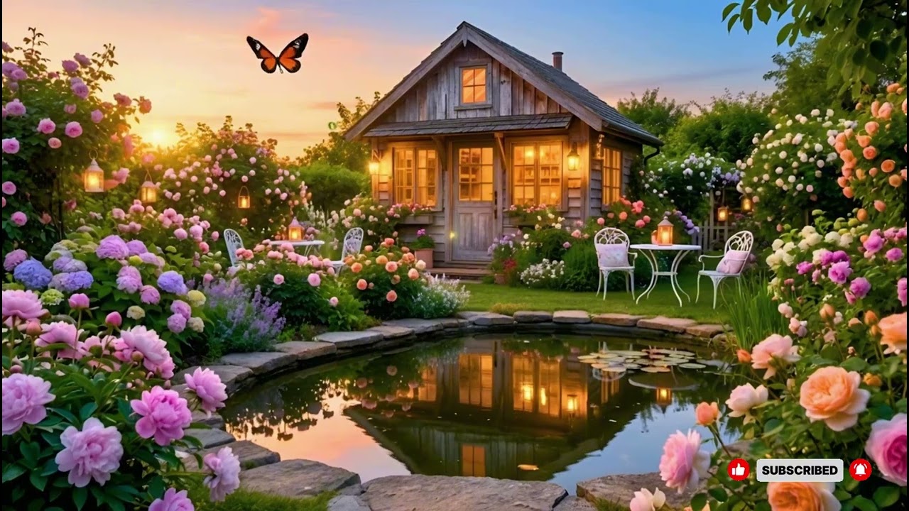 A Magical Escape to Your Secret Garden ✨ Relaxing Piano Music #ambientpiano #relax #studymusic