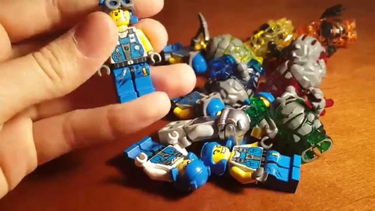Lego Power Miners Minifigures Collection Review
