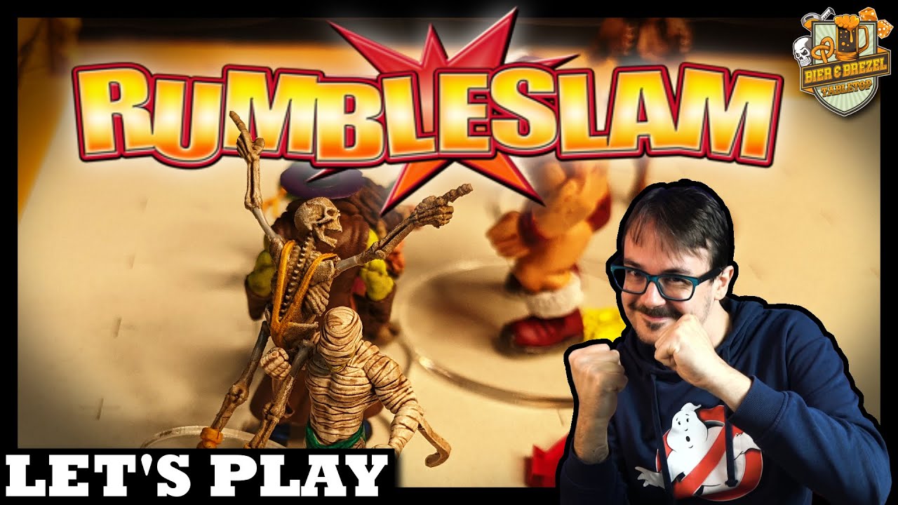 Ich spiele Rumbleslam | Fantasy Wrestling und Speedo Skelette | Tabletop Spielbericht