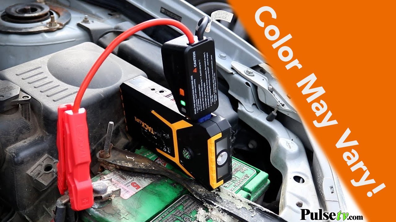 Компактный автомобильный пусковой пусковой блок и блок питания Tacklife 12 В: как пользоваться