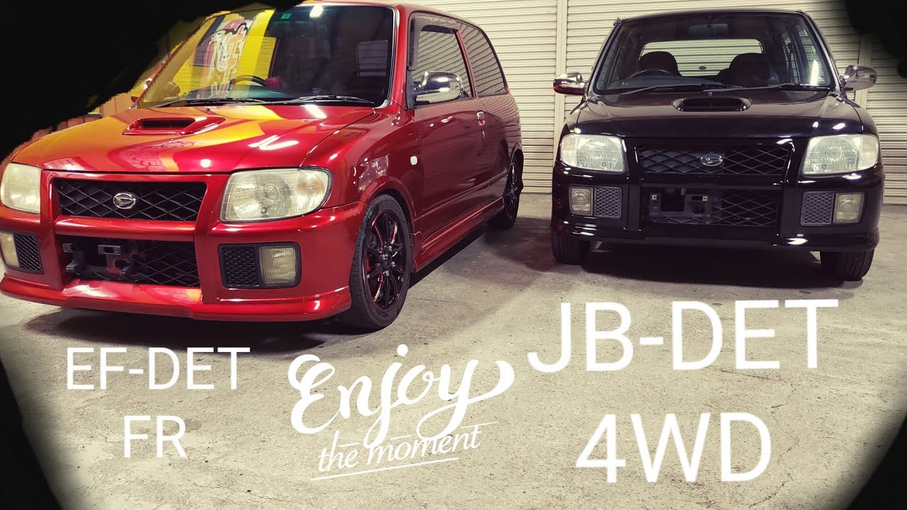 DAIHATSU JB-DET SWAP　EF→JBエンジンに載せ替え公認編