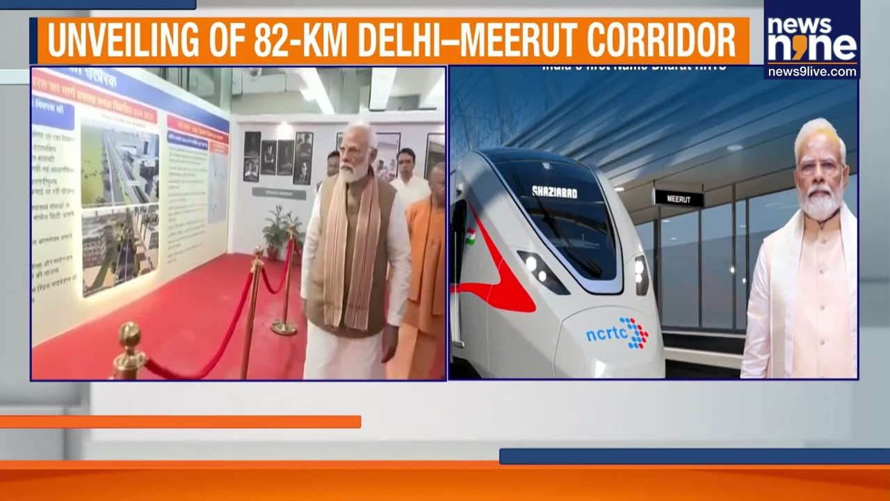 PM Modi Flags Off Namo Bharat, Meerut Metro; Dedicates ₹12,930 Cr Projects