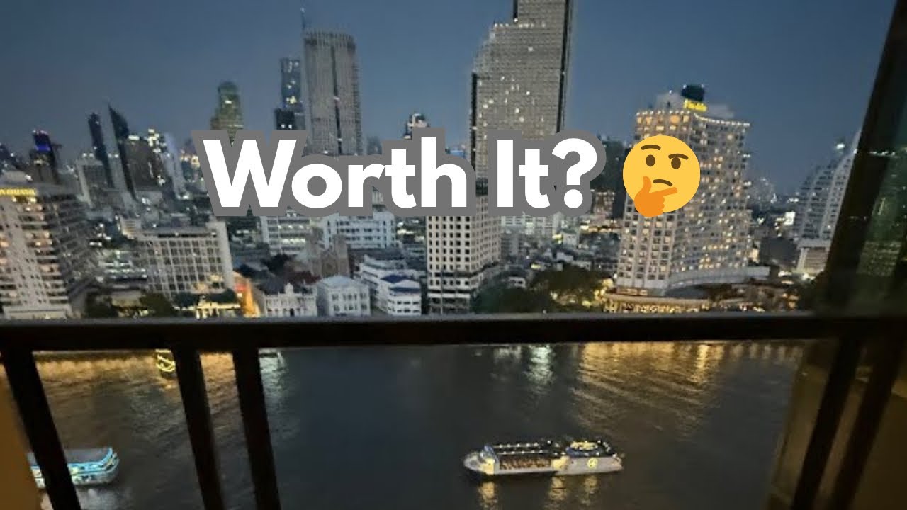 Is The Peninsula Bangkok Worth It? 🏨 River View Room Tour & Balcony View 