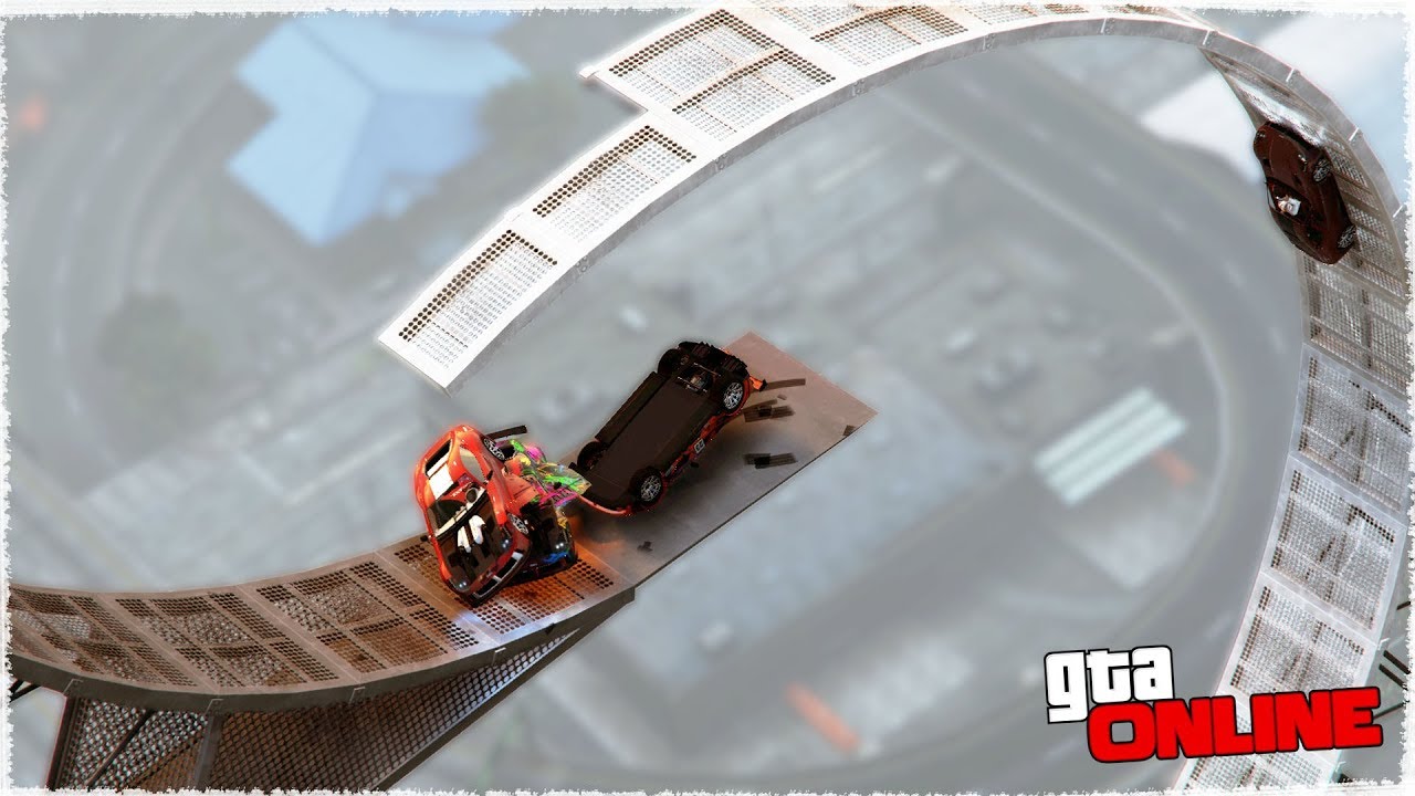 А НА ЧТО ТЫ ГОТОВ РАДИ 1-ОЙ ПОЗИЦИИ? СПНИ СОПЕРНИКА С ЭЛЕМЕНТА хД GTA ONLINE (ГОНКИ ГТА 5)