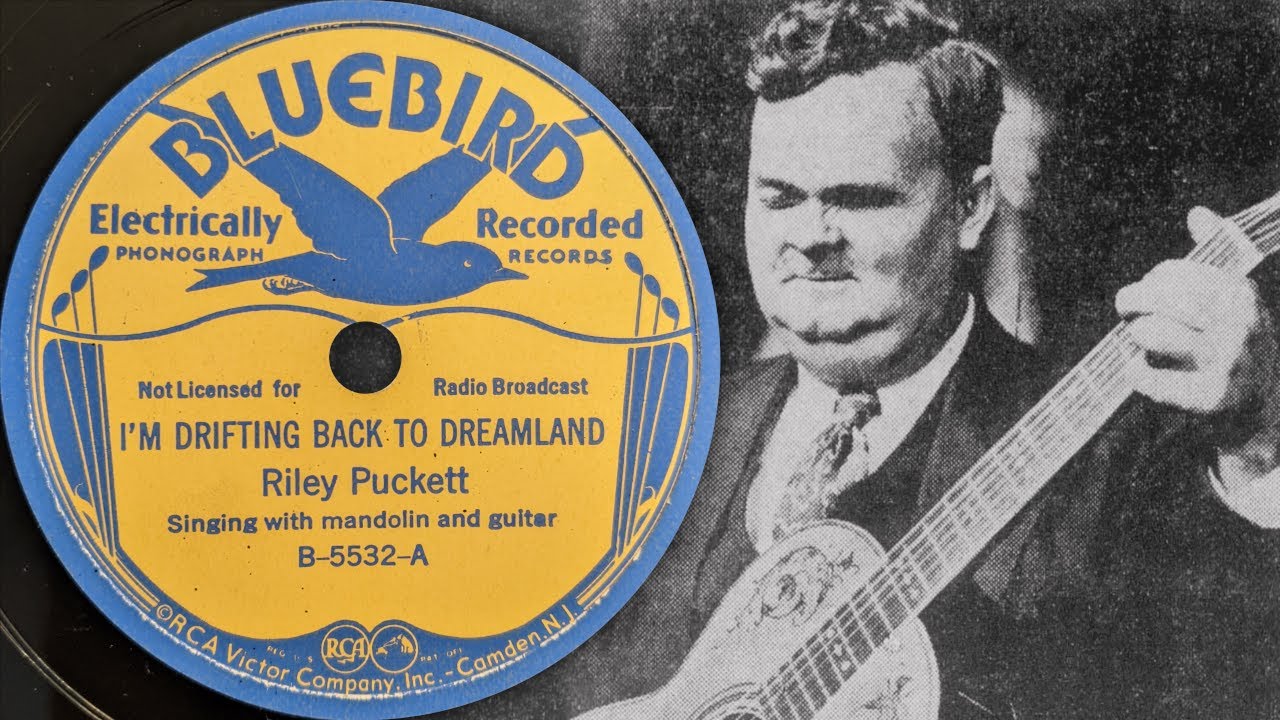 I'm Drifting Back to Dreamland - Riley Puckett (1934)