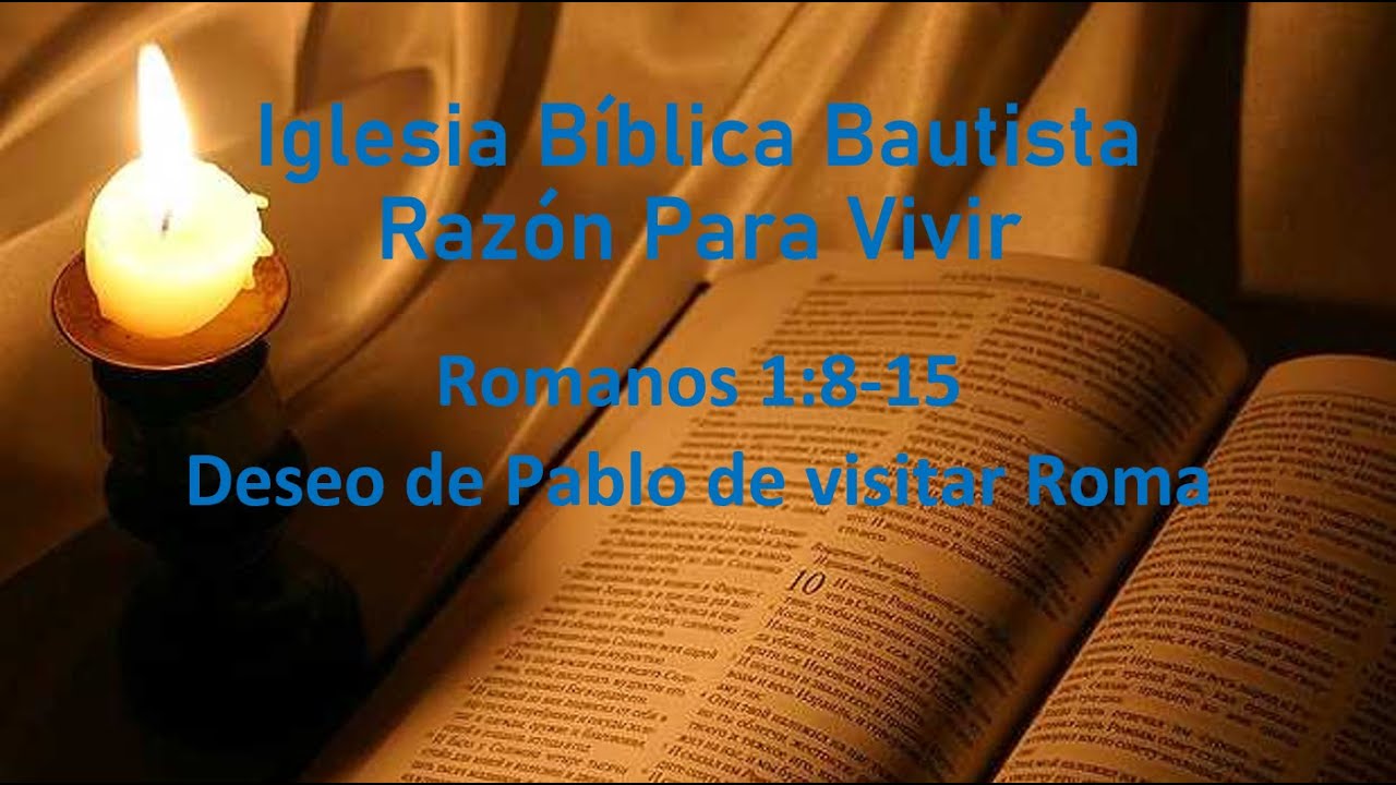 Romanos 1:8-15