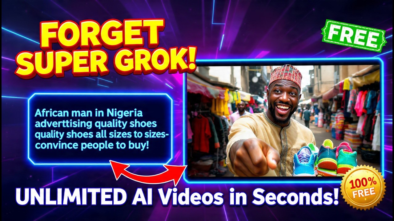 Forget Super Grok! This FREE & Unlimited Roboneo AI Tool Creates ANY Video You Want in Seconds