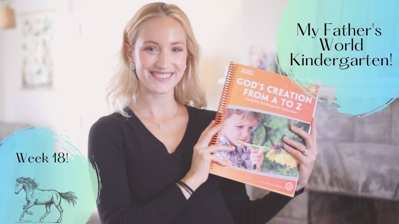 My Father's World Kindergarten || Homeschool Morning Routine ||