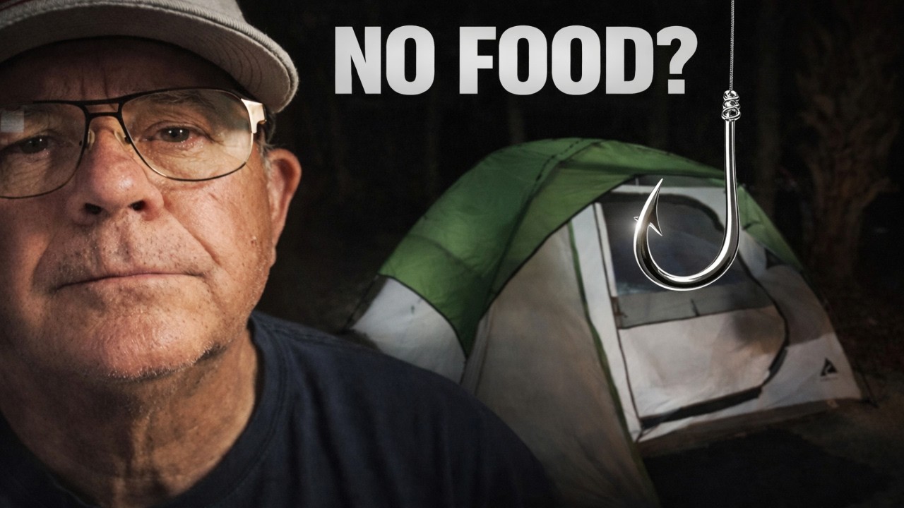 EATING ONLY WHEN I CATCH! (48 Hour Camping & Fishing Challenge)