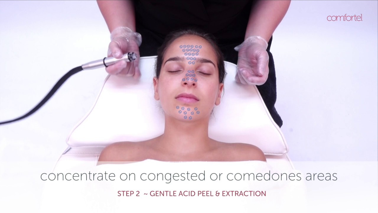 Comfortel AquaGlo 3 Step Facial using Hydradermabrasion/Hydra Microdermabrasion