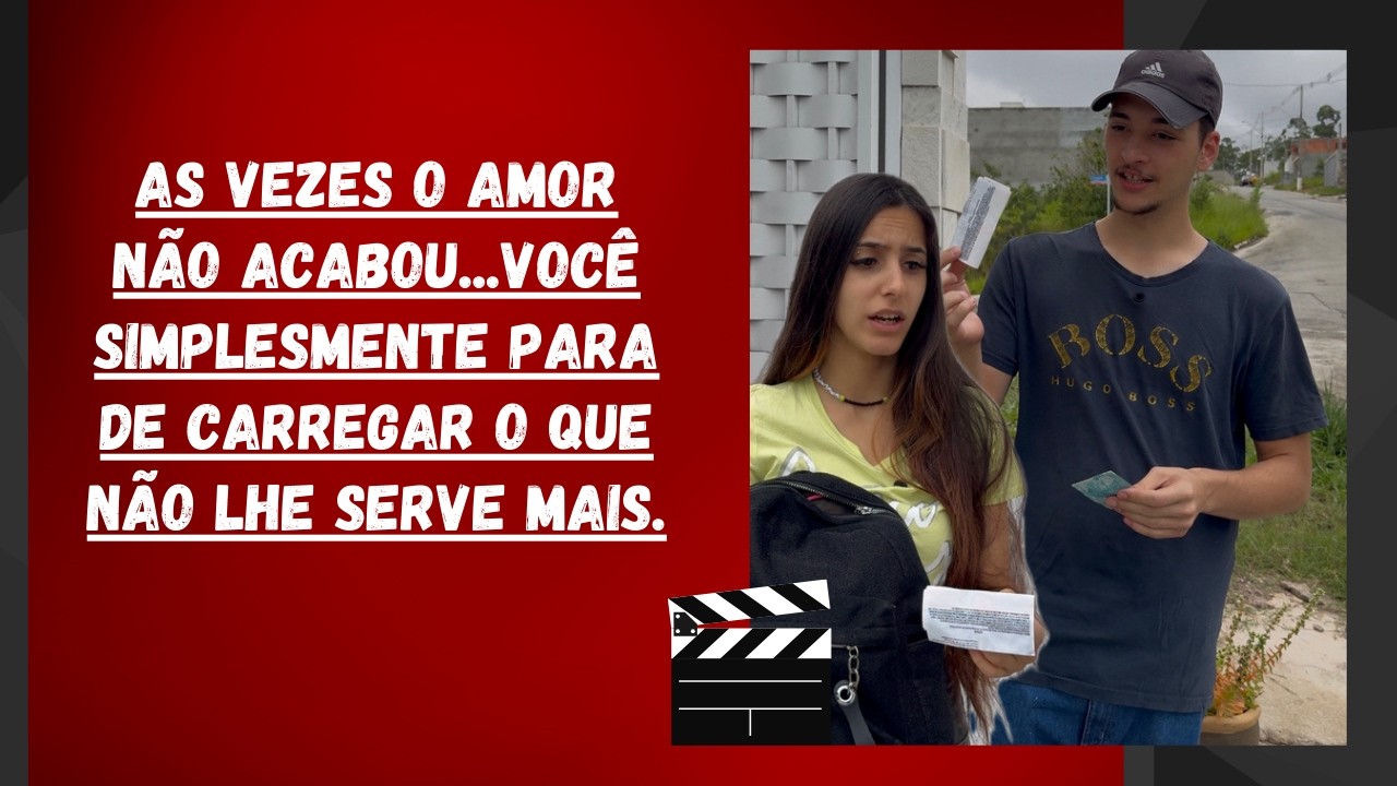 As vezes o amor não acabou...você simplesmente para de carregar o que não lhe serve mais.