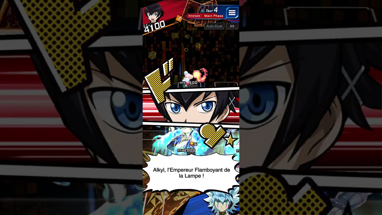 Yu Gi Oh Duel Links Monde de GO RUSH!! Yudias VS Maddox