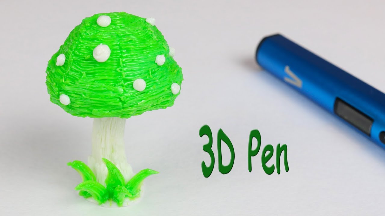 How to make Mushroom 3D Pen Cal
