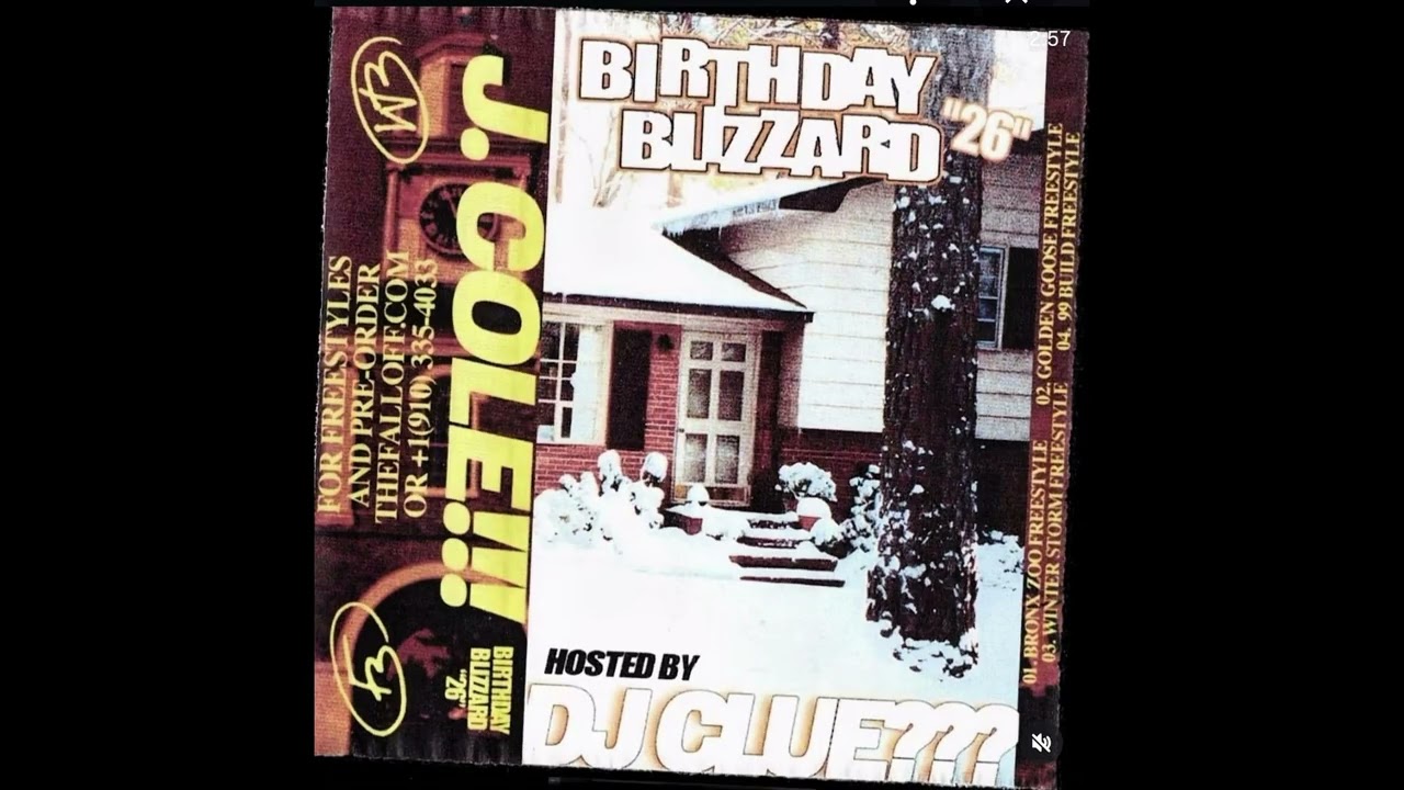 J cole - Birthday blizzard 