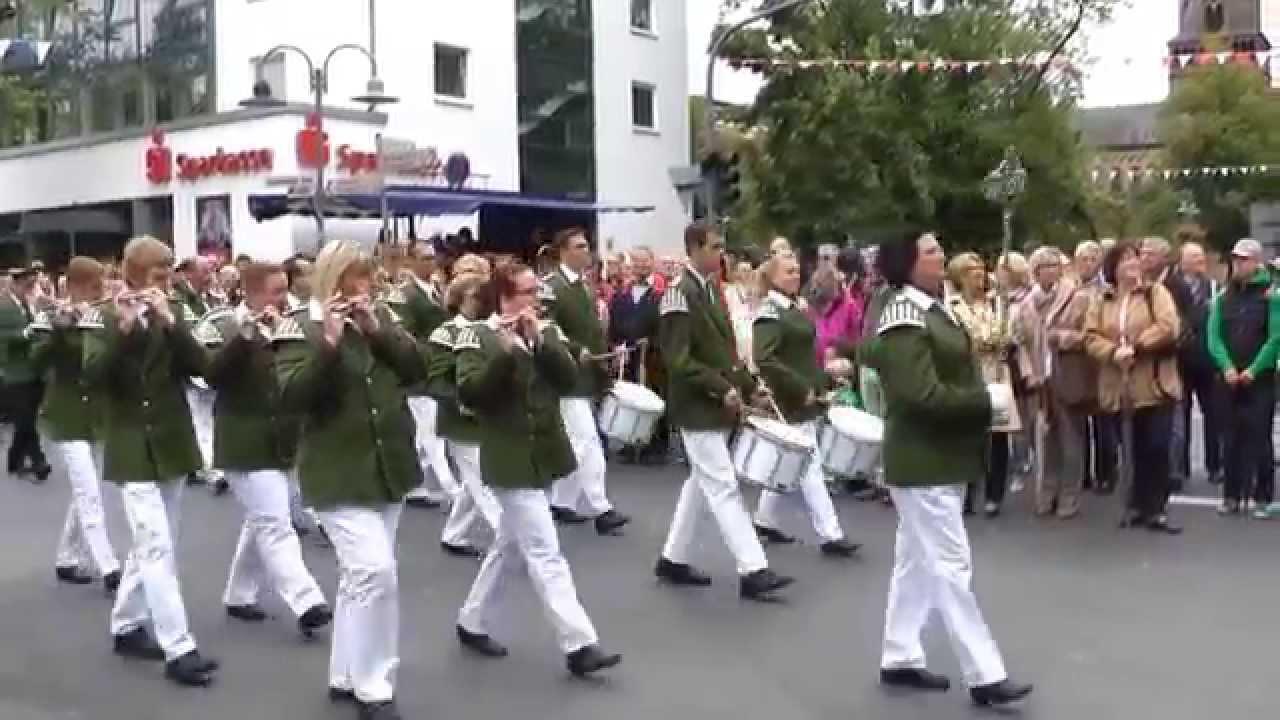Schützenfest in Lintorf-der Zug durch Lintorf!
