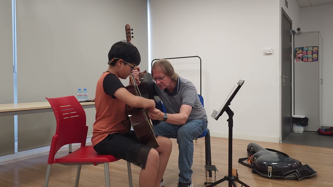 Clase Magistral con David Russell en Petrer. Fantasía Húngara.