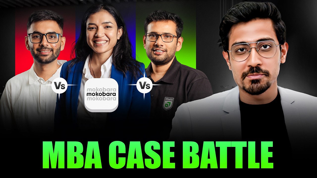 I attended an MBA Case Competition (Live) 🤯 | Life at a B-school Campus