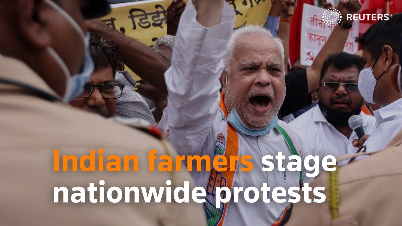 Indian farmers stage nationwide protests