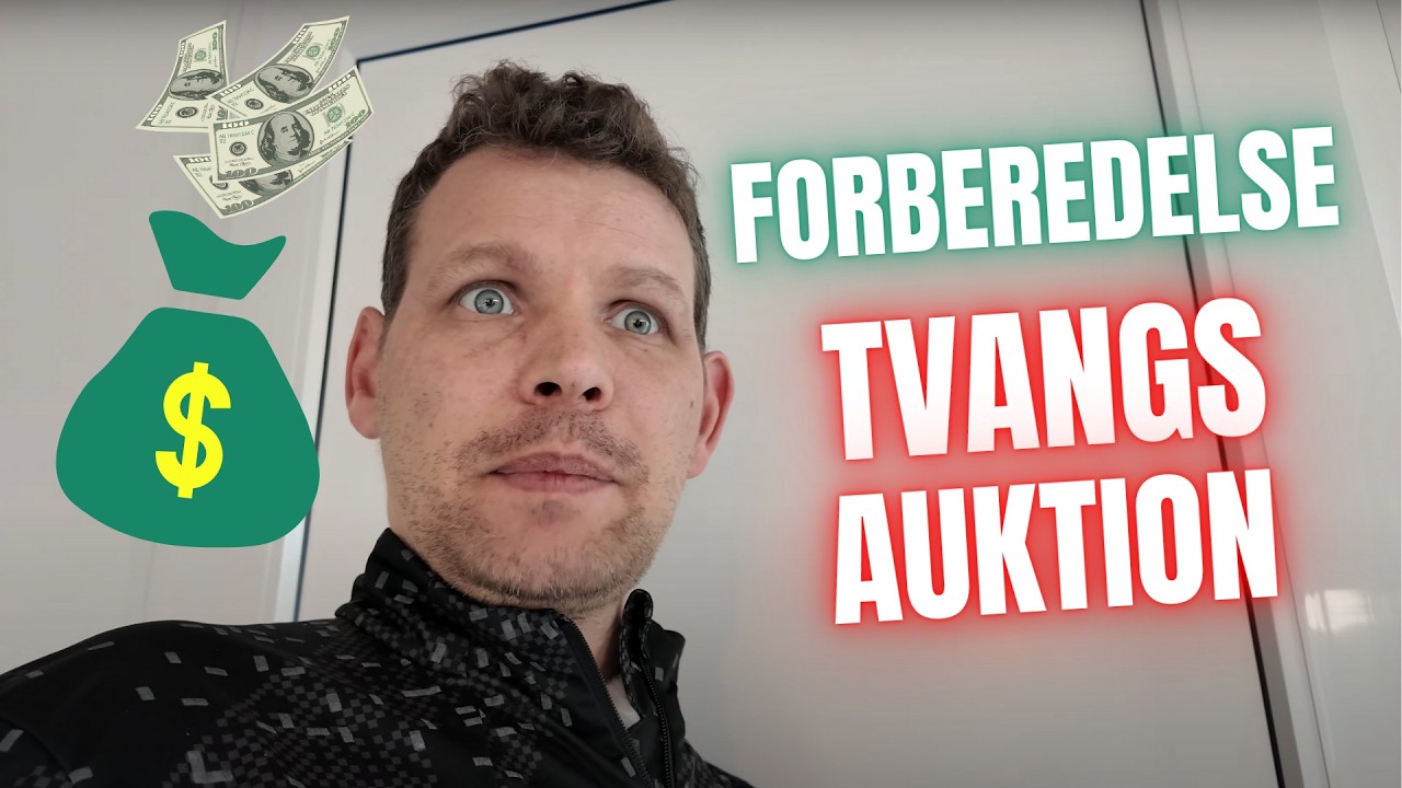 UPDATE - Penge status 66.000,00kr til at byde p&aring; Tvangsauktion om 11 dage!