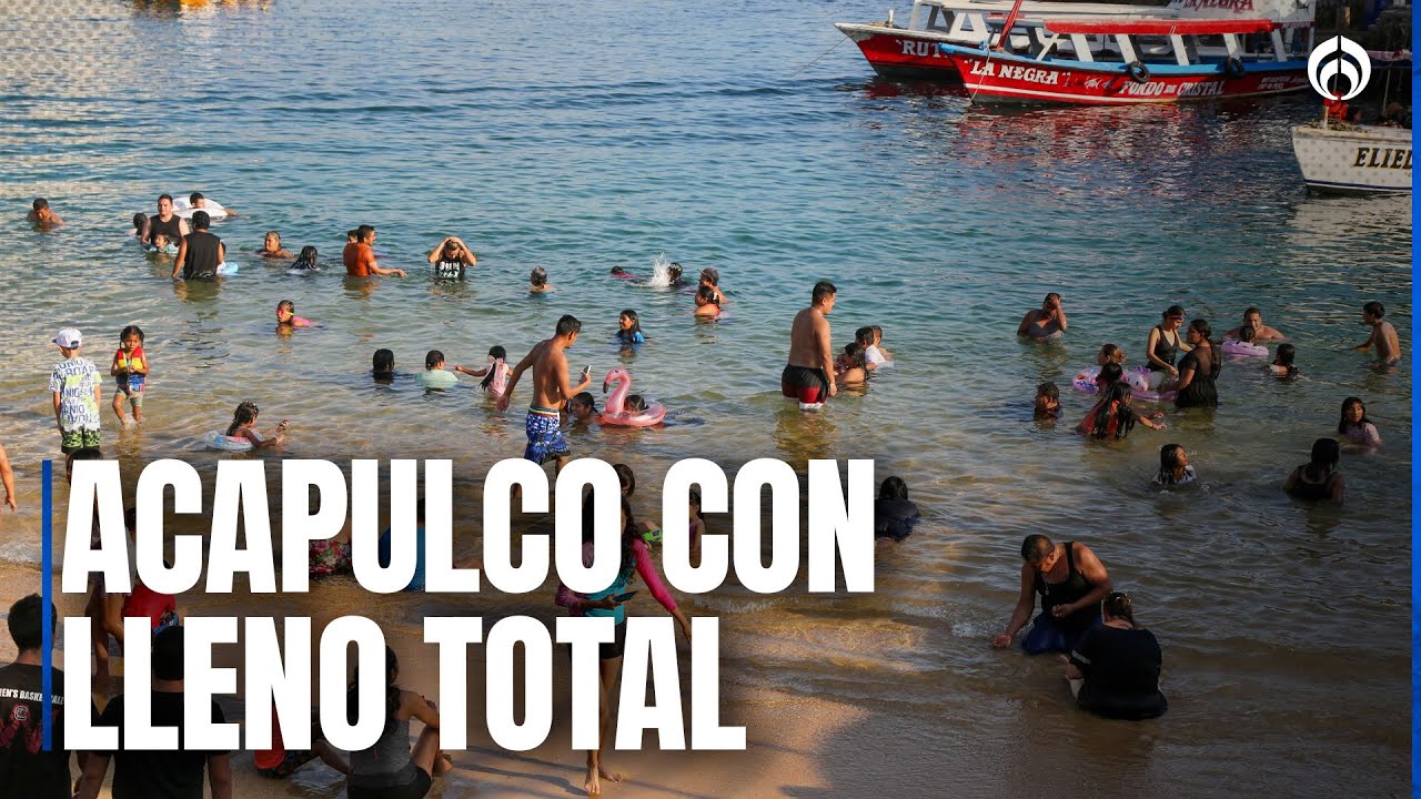 Turismo r&eacute;cord en Acapulco para fin de a&ntilde;o