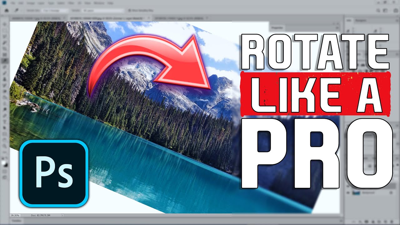 Mastering Image Rotation in Adobe Photoshop: A Step-by-Step Tutorial