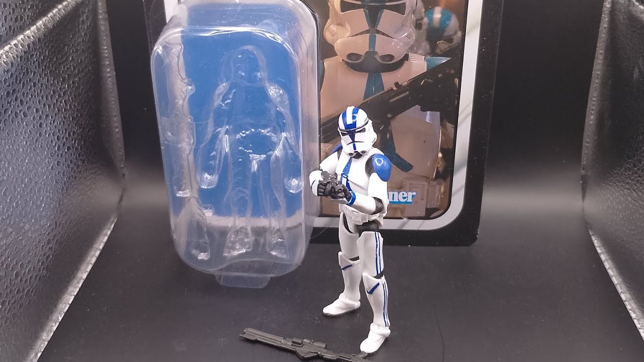 Star wars the vintage collection 501st legion clone trooper review
