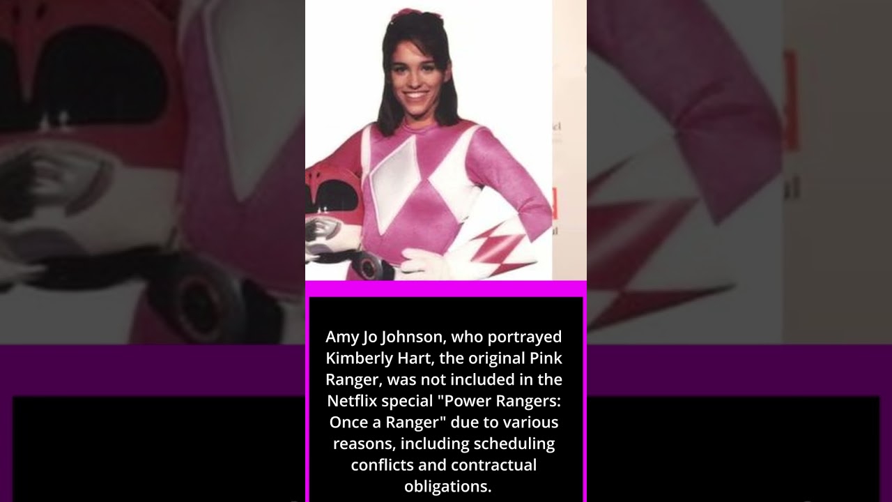 WHERE WAS AMY JO JOHNSON IN POWER RANGERS ONCE & ALWAYS 