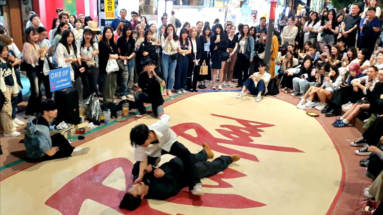 [STREET ARTIST] ONE OF. INTERACTIVE HONGDAE BUSKING. 240522.