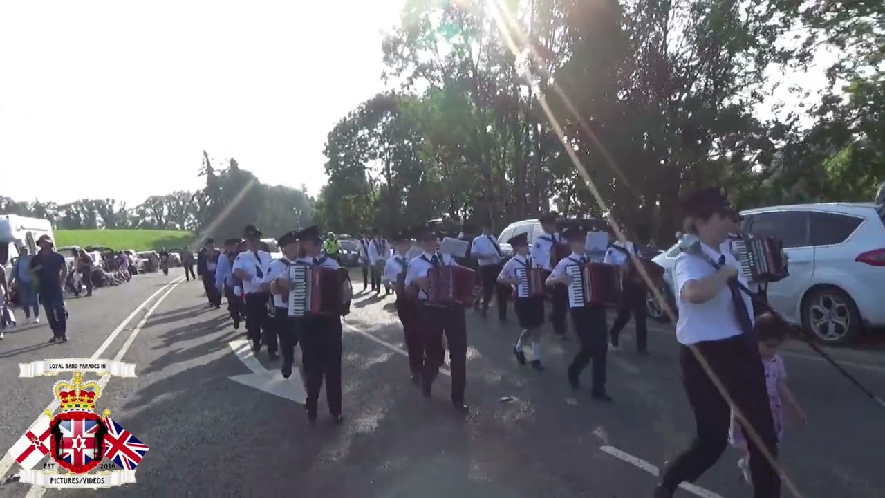 Curlough Accordion Band @ Last Saturday in Ballygawley Parade 2024