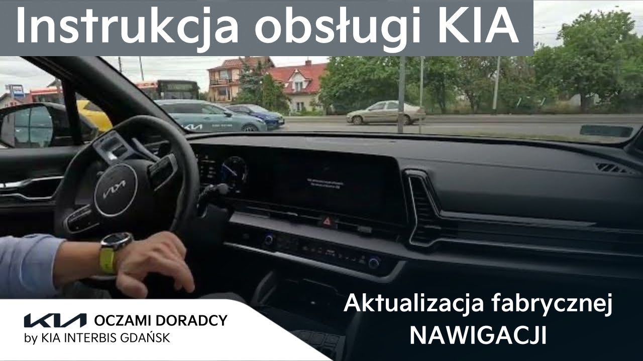 Aktualizacja nawigacji w nowej Kia Sportage | Instrukcja krok po kroku | Kia Interbis Gdańsk