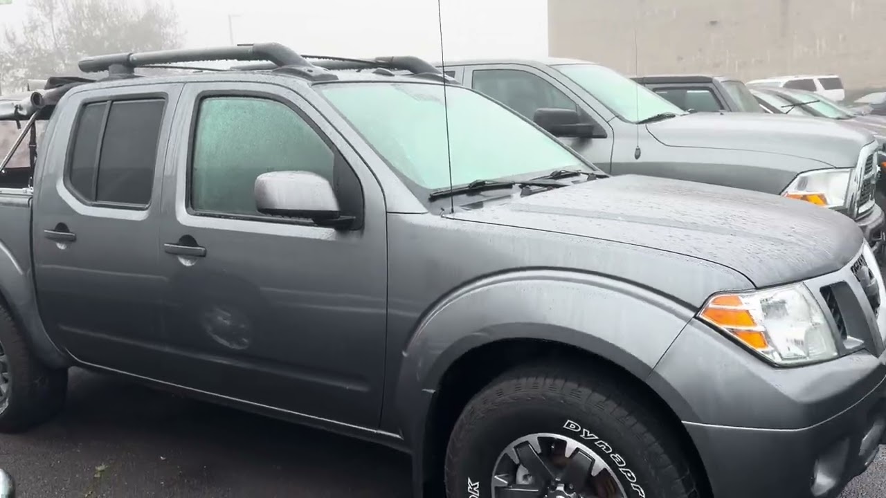 2020 Nissan frontier pro4x