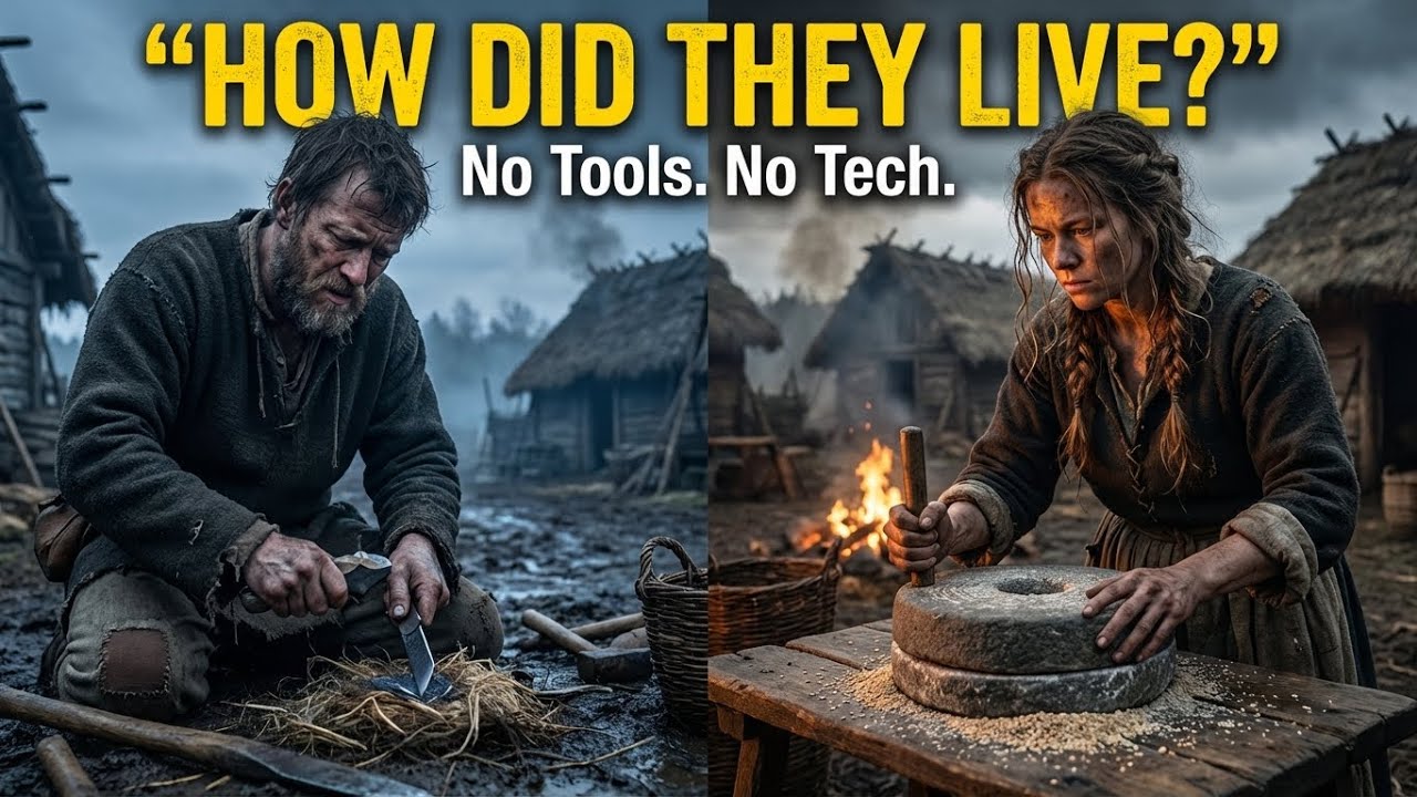 How people survived medieval life without modern tools or technology