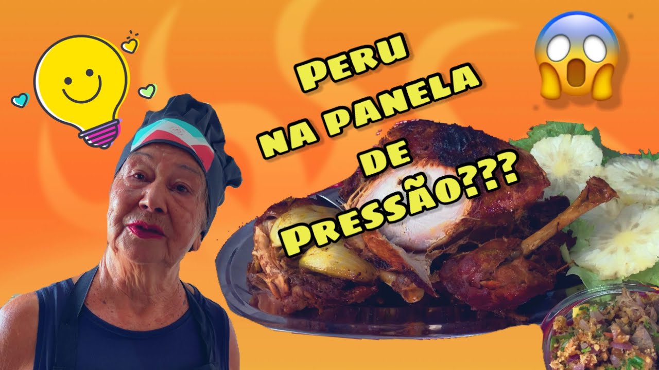 Desafio na Cozinha I Peru assado na panela de pressão? 😱