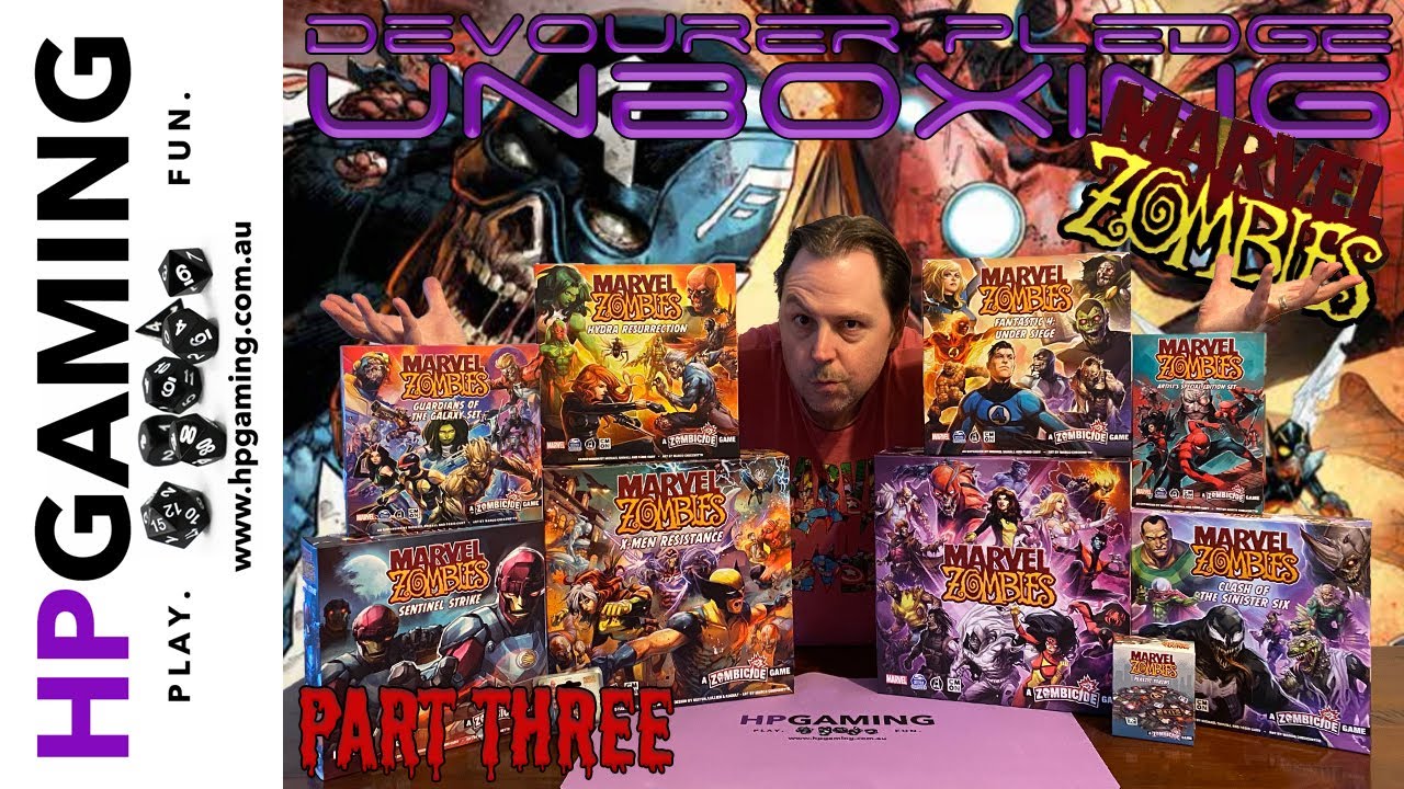 GameLINK! | Unboxing | Marvel Zombies: Wave 3!